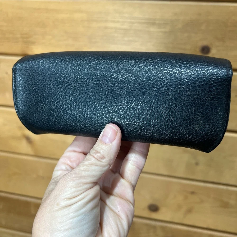 Ray-Ban Black Leather Replacement Sunglass Case – Fits Classic Aviator Styles